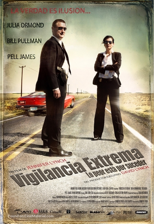 Surveillance - Mexican Movie Poster