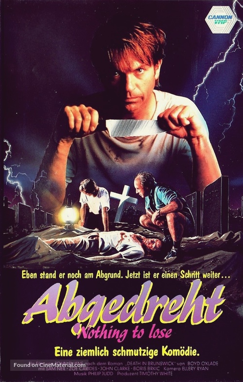 Death in Brunswick - German VHS movie cover