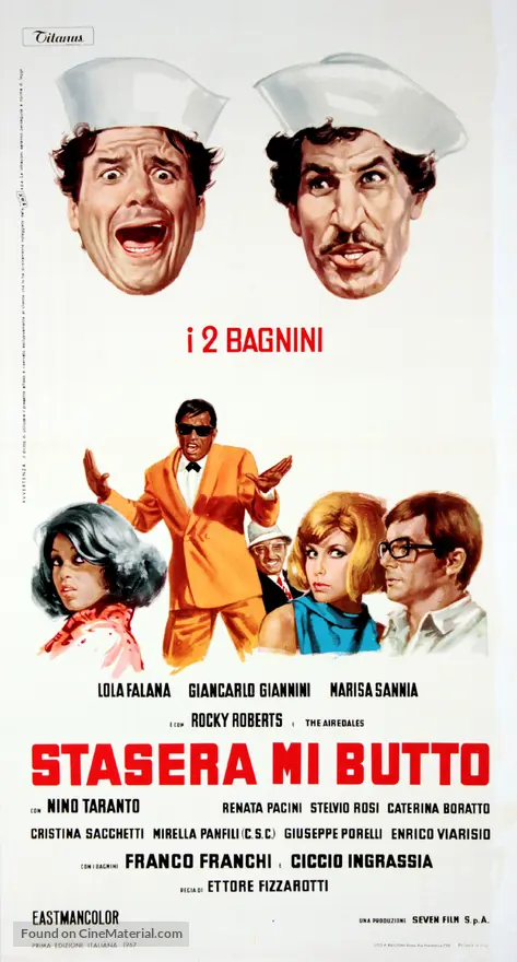 Stasera mi butto - Italian Movie Poster