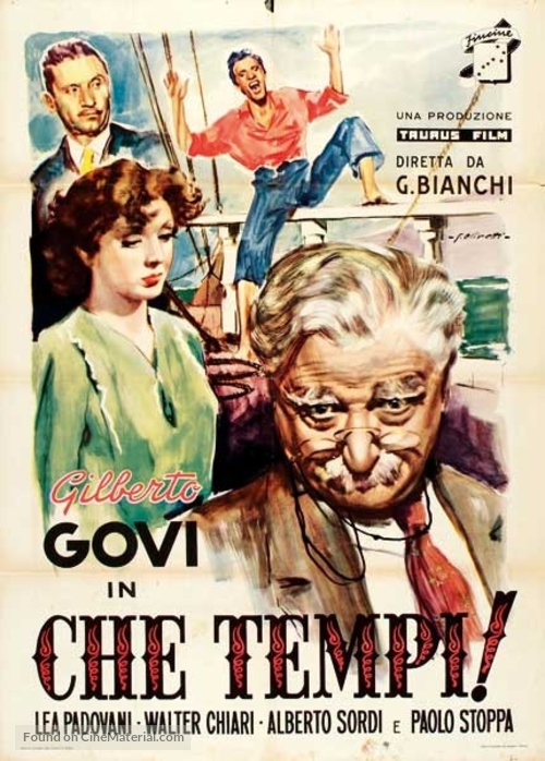 Che tempi! - Italian Movie Poster