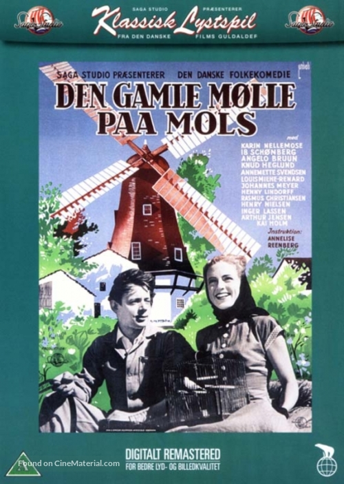 Den gamle m&oslash;lle paa Mols - Danish DVD movie cover