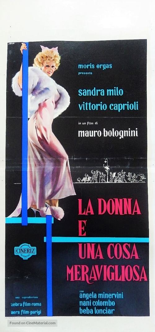 La donna &egrave; una cosa meravigliosa - Italian Movie Poster