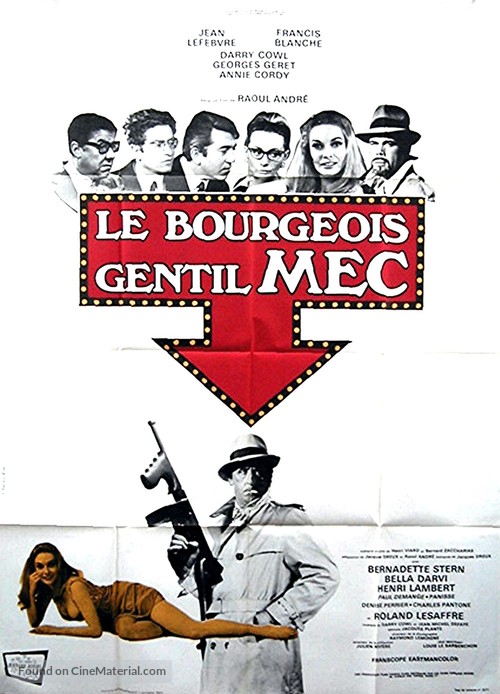 Le bourgeois gentil mec - French Movie Poster
