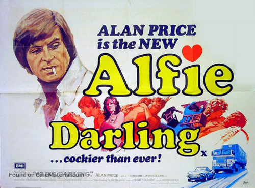 Alfie Darling - British Movie Poster