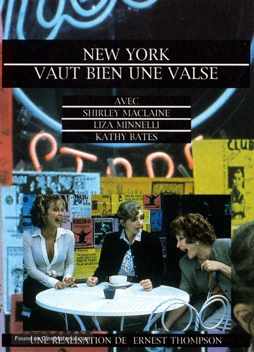 The West Side Waltz - French Movie Cover