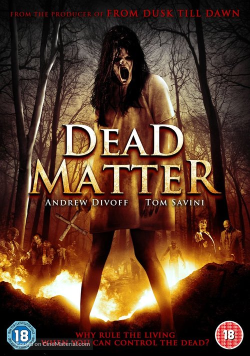 The Dead Matter - British DVD movie cover