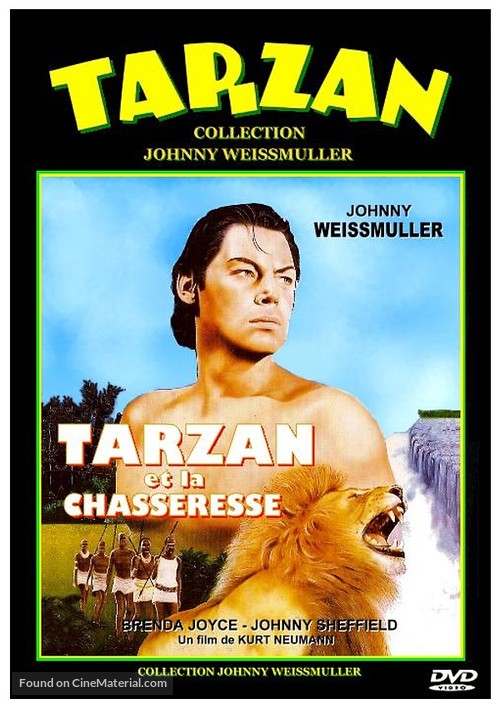 Tarzan and the Huntress - French DVD movie cover