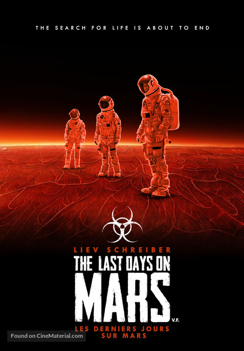 The Last Days on Mars - Canadian Movie Poster