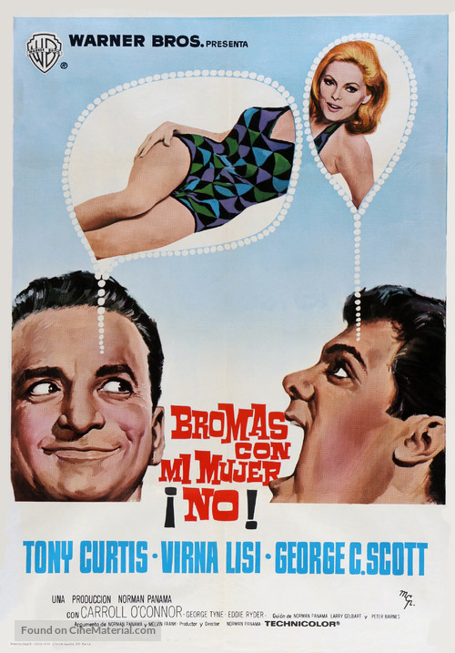 Not with My Wife, You Don&#039;t! - Spanish Movie Poster