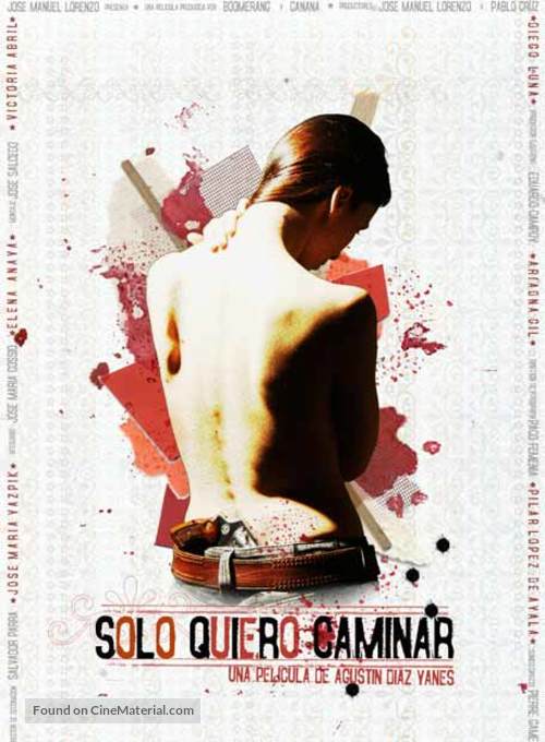 S&oacute;lo quiero caminar - Spanish Movie Poster