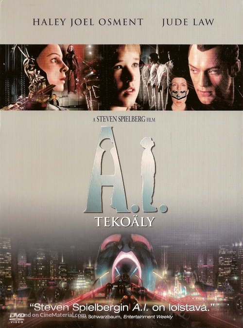 Artificial Intelligence: AI - Finnish Movie Cover