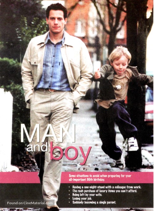 Man and Boy - British Movie Cover