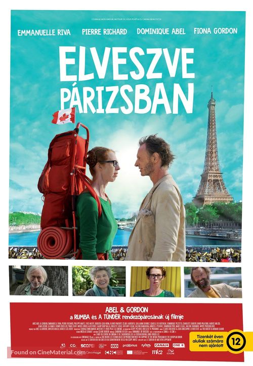 Paris pieds nus - Hungarian Movie Poster