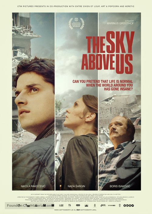 The Sky Above Us - Dutch Movie Poster