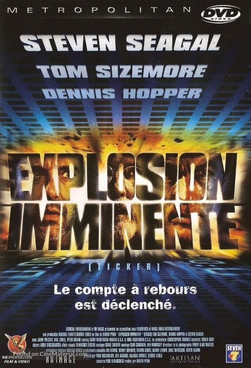 Ticker - French DVD movie cover