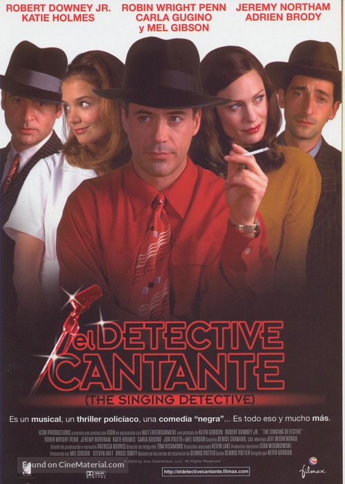 The Singing Detective - Spanish Movie Poster