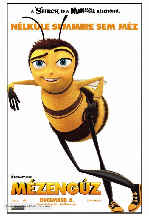 Bee Movie - Hungarian Movie Poster