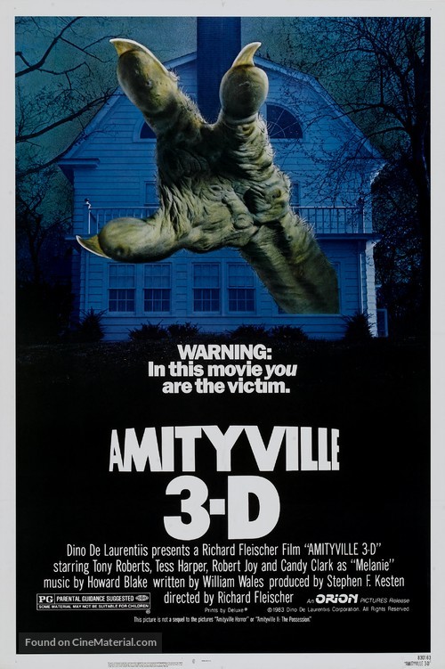 Amityville 3-D - Movie Poster
