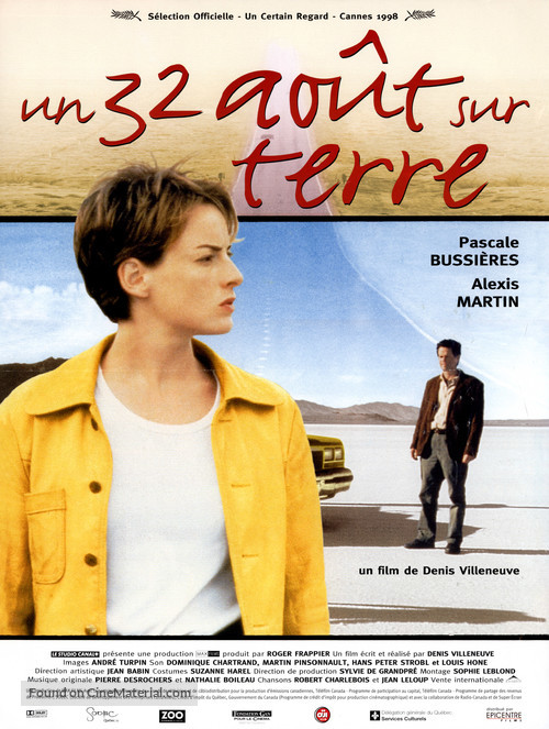 Un 32 ao&ucirc;t sur terre - French poster