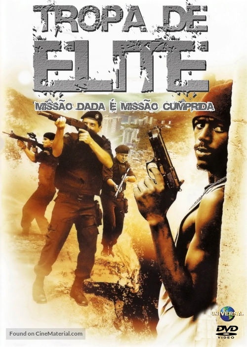 Tropa de Elite - Brazilian DVD movie cover