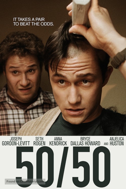 50/50 - DVD movie cover
