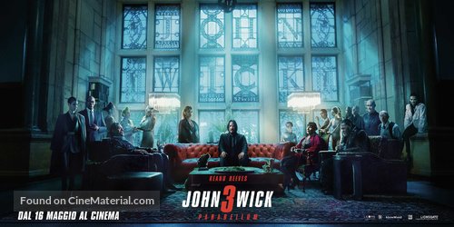 John Wick: Chapter 3 - Parabellum - Italian Movie Poster