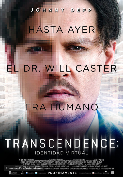 Transcendence - Argentinian Movie Poster