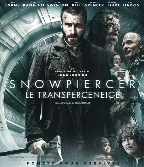 Snowpiercer - Canadian Blu-Ray movie cover