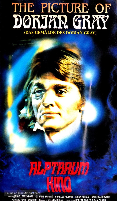 The Picture of Dorian Gray - German VHS movie cover