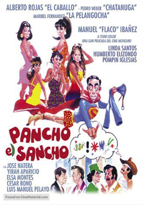 Pancho el Sancho - Mexican Movie Poster