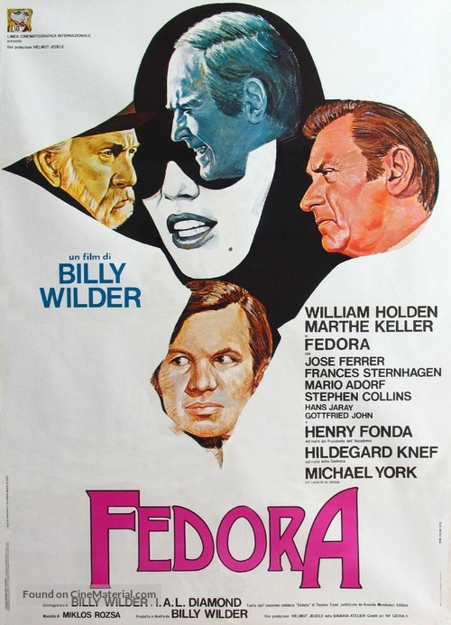 Fedora - Italian Movie Poster