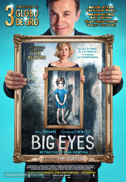 Big Eyes - Argentinian Movie Poster