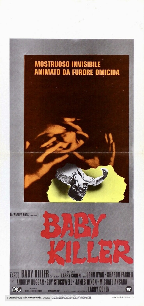 It&#039;s Alive - Italian Movie Poster