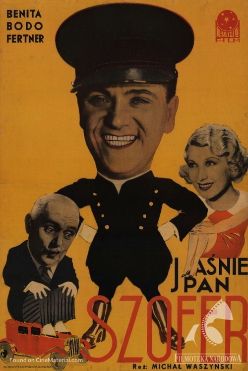 Jasnie pan szofer - Polish Movie Poster