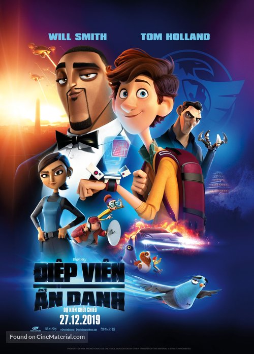 Spies in Disguise - Vietnamese Movie Poster