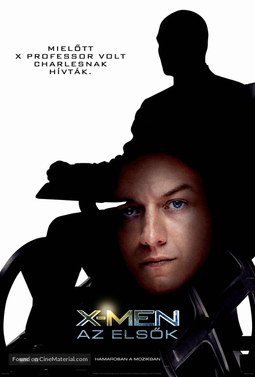 X-Men: First Class - Hungarian Movie Poster