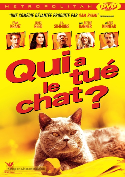 Murder of a Cat - French DVD movie cover