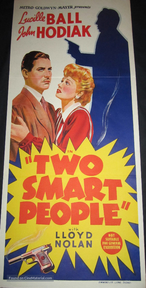 Two Smart People - Australian Movie Poster