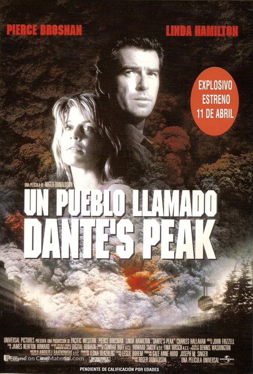 Dante&#039;s Peak - Spanish Movie Poster