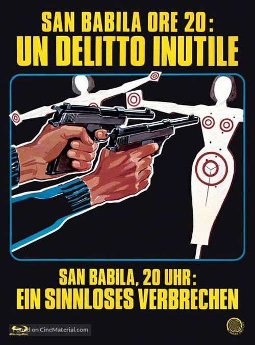 San Babila ore 20 un delitto inutile - Italian Blu-Ray movie cover