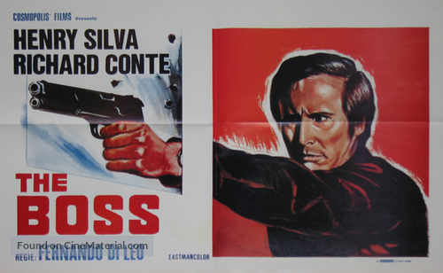 Il boss - Belgian Movie Poster