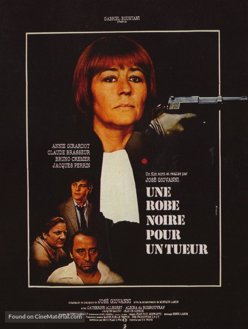 Une robe noire pour un tueur - French Movie Poster