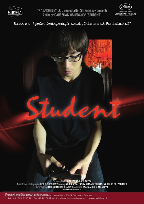 Student - Kazakh DVD movie cover