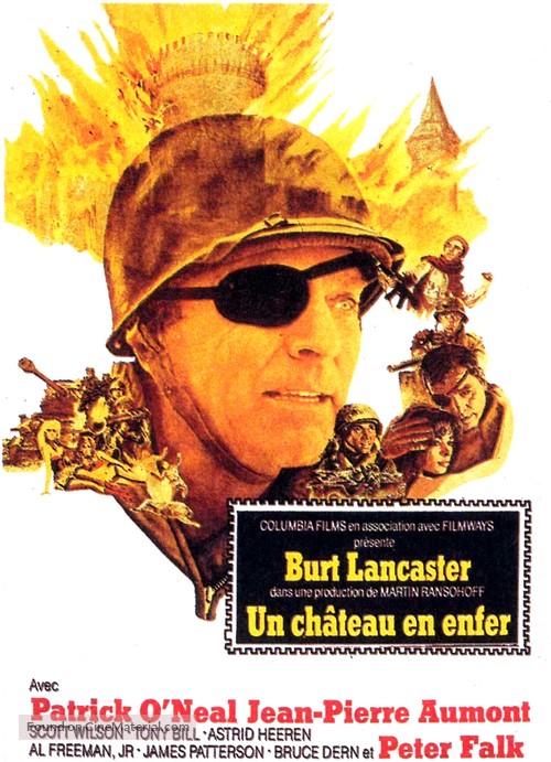 Castle Keep - French Movie Poster