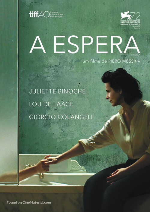 L&#039;attesa - Portuguese Movie Poster