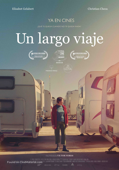 Un largo viaje - Spanish Movie Poster