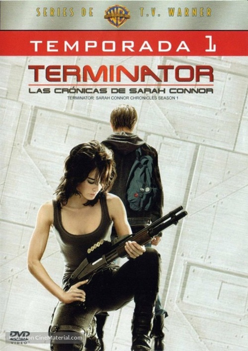 &quot;Terminator: The Sarah Connor Chronicles&quot; - Mexican DVD movie cover