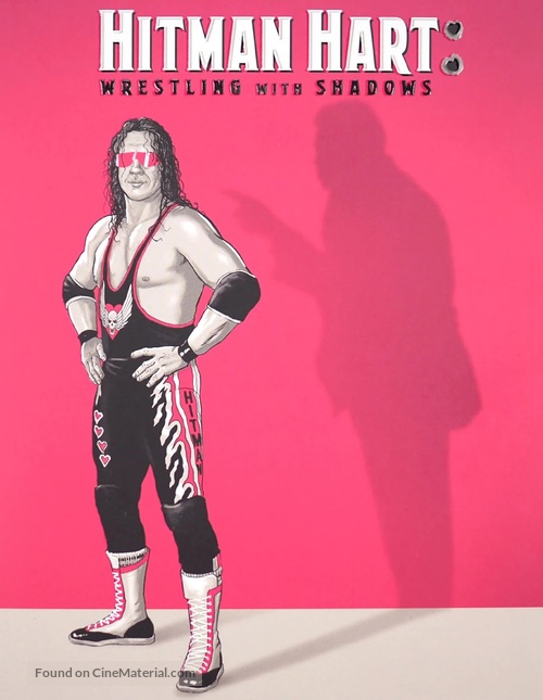 Hitman Hart: Wrestling with Shadows - Blu-Ray movie cover