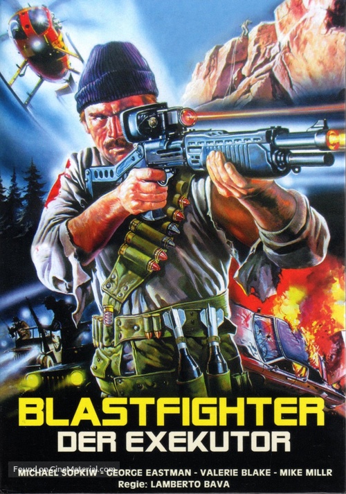 Blastfighter - German DVD movie cover