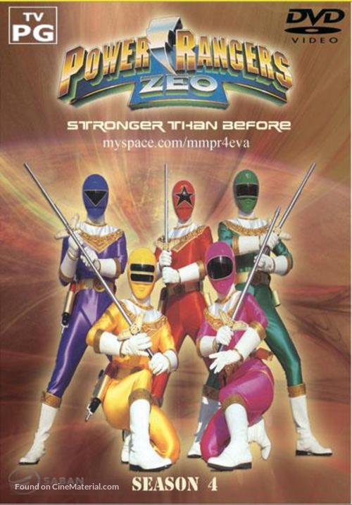 &quot;Power Rangers Zeo&quot; - DVD movie cover